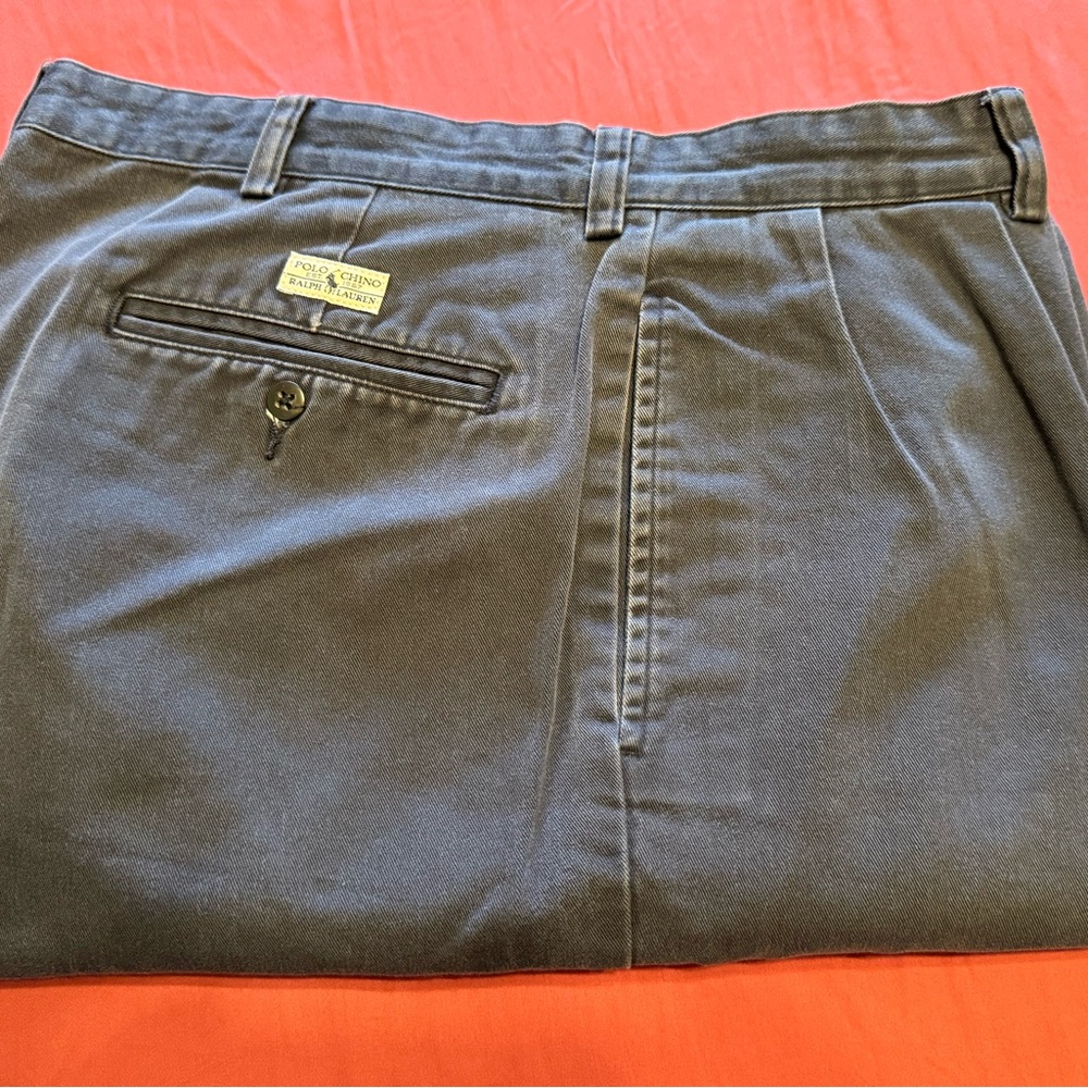 Polo by Ralph Lauren Navy Blue “Andrew” Chinos 35/30 - Picture 14 of 14